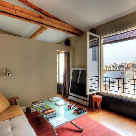 Apartamento Bail Mobilité Ancien Atelier dernier étage luxe Montorgueil Louvre París Exterior foto